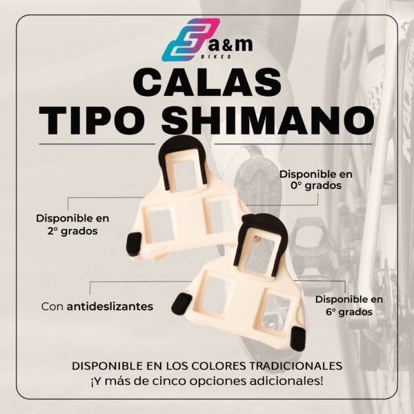 Calas sistema Shimano 0°, 2° y 6° grados. - Image 9