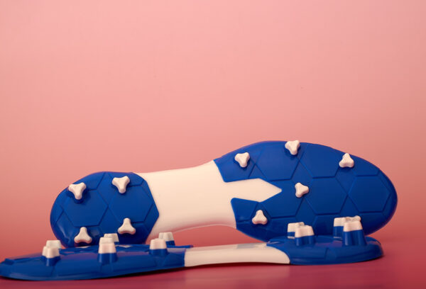 Suelas para guayos- Combinación con azul